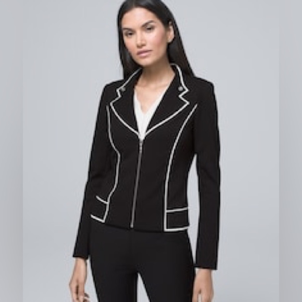 White House Black Market Black Jacket